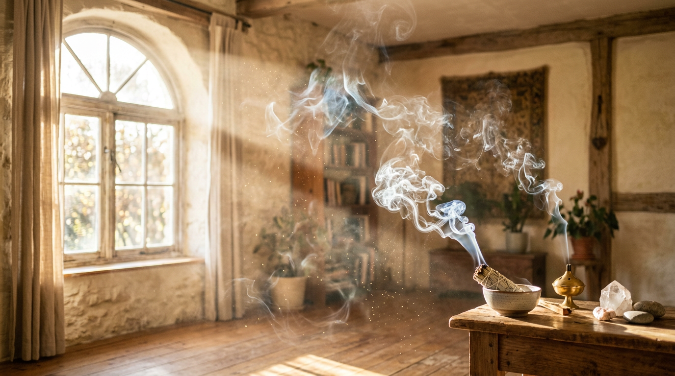 Nettoyage énergétique d'un lieu — purification vibratoire à Vitré et en Ille-et-Vilaine